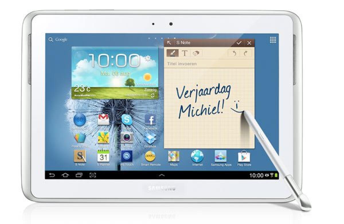 Samsung Galaxy Note 10.1: Scheda Tecnica Completa e Disponibilità Italiana - 