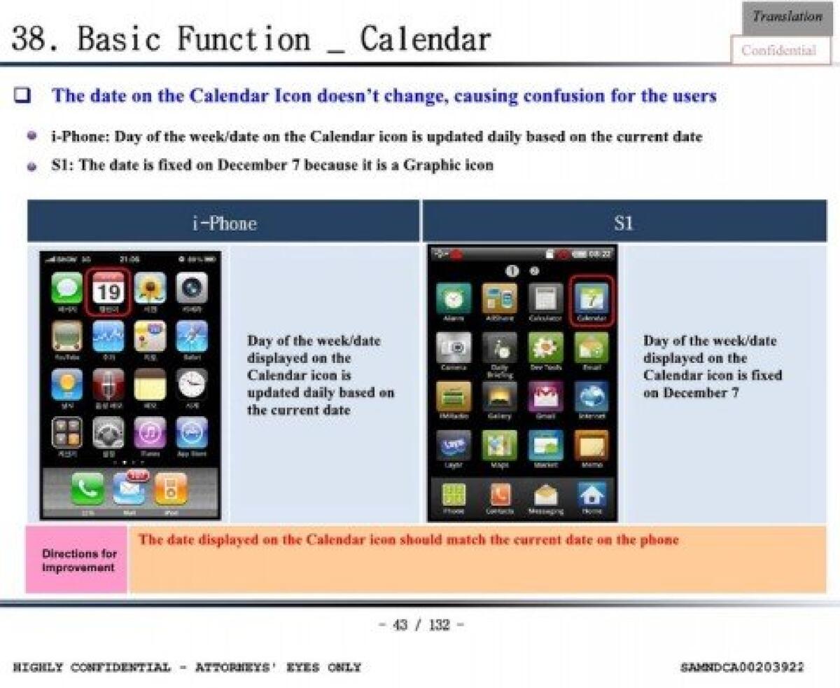 Samsung copia Apple? Si, secondo un documento ufficiale di Samsung - 