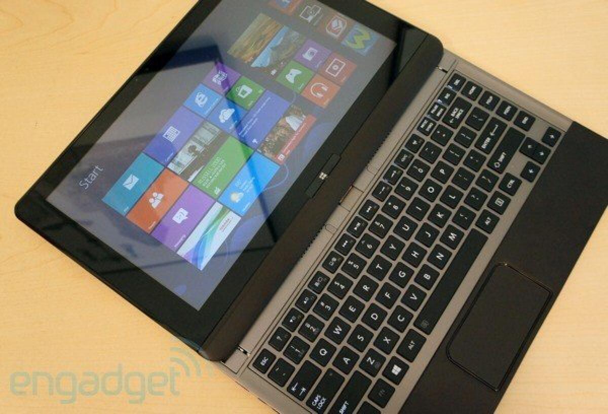 Toshiba U925t, l'Ultrabook Windows 8 con tastiera a scorrimento - 