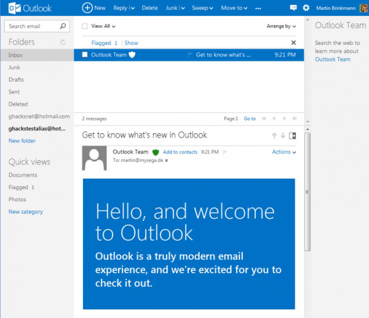 Passare da GMail ad Outlook.com: la guida completa - 
