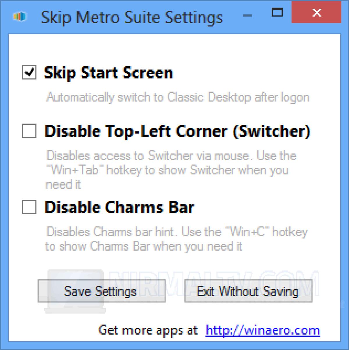Saltare l'interfaccia Metro e avviare il Desktop su Windows 8 - 