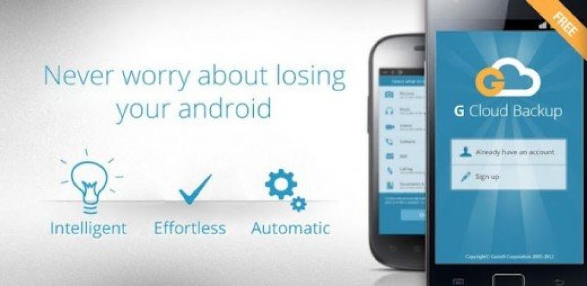 G Cloud Backup, Backup Automatico e Completo su Android - 