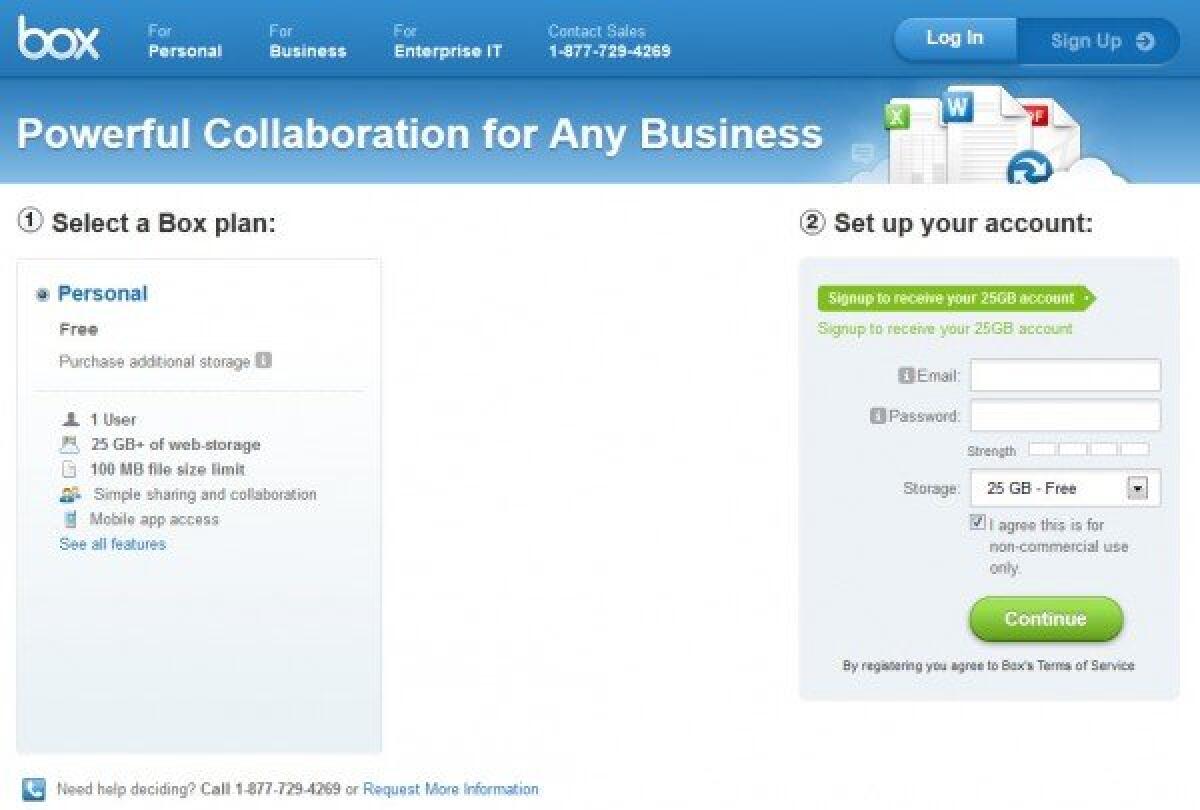 Come ottenere 25GB di spazio cloud gratis su Box.net - 