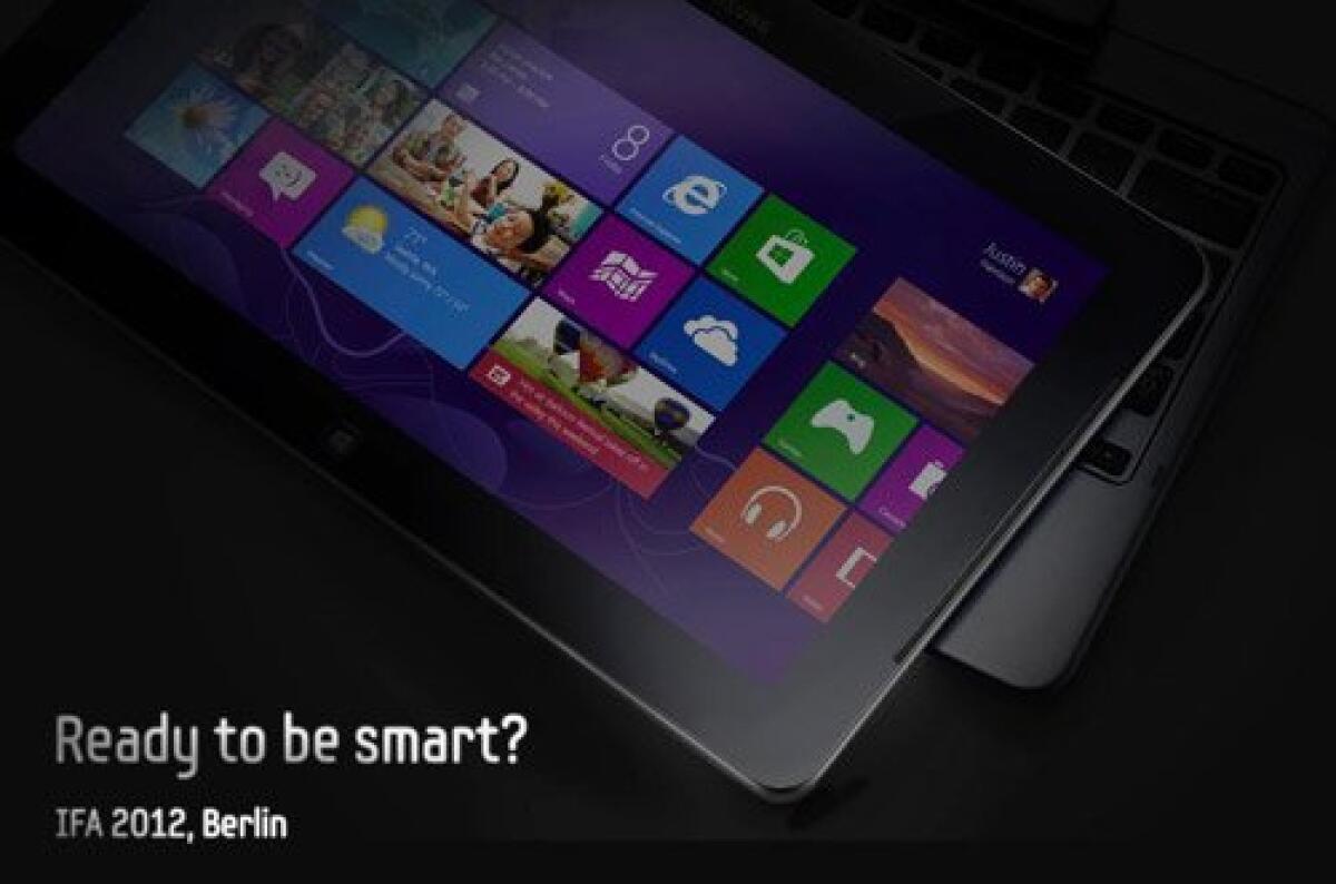 Samsung: all'IFA un tablet con Windows 8 e tastiera dock? - 