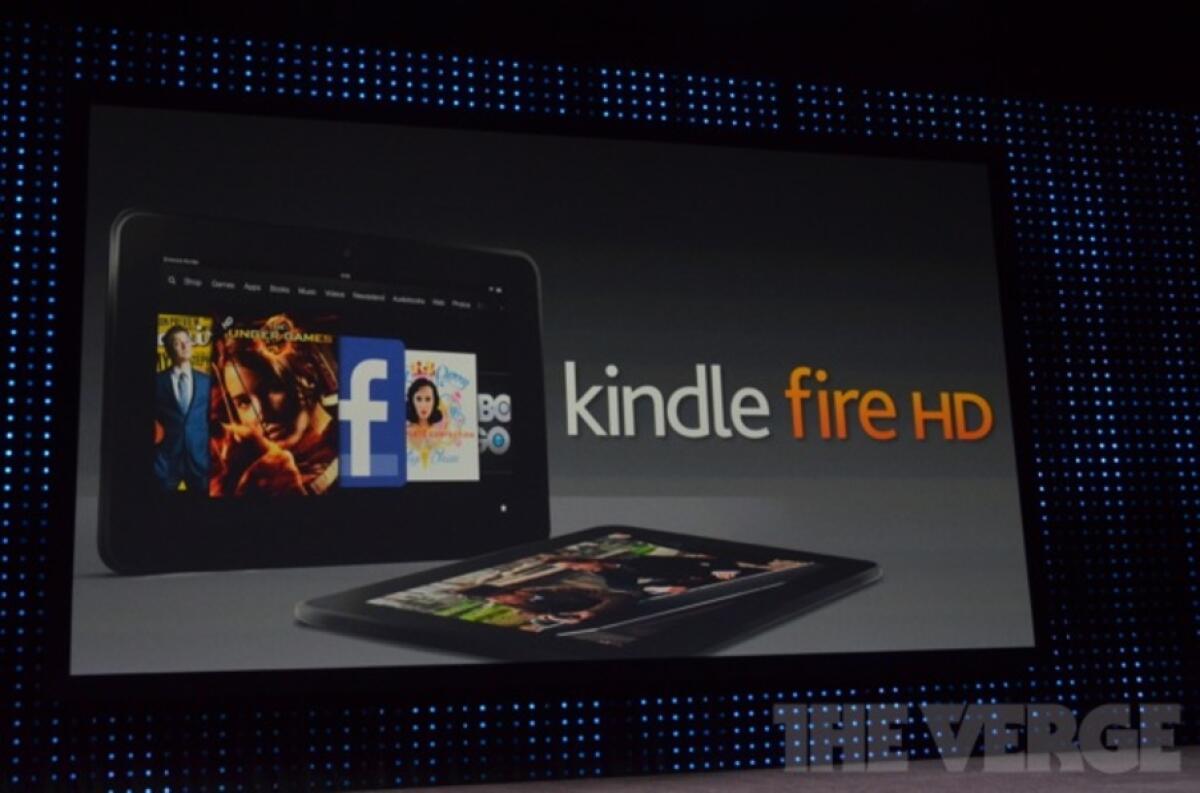 Amazon presenta il Kindle Fire HD - 