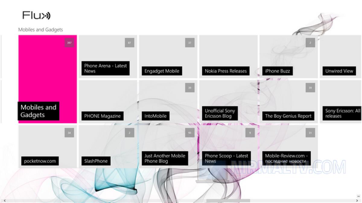 Flux, client Google Reader per Windows 8 - 