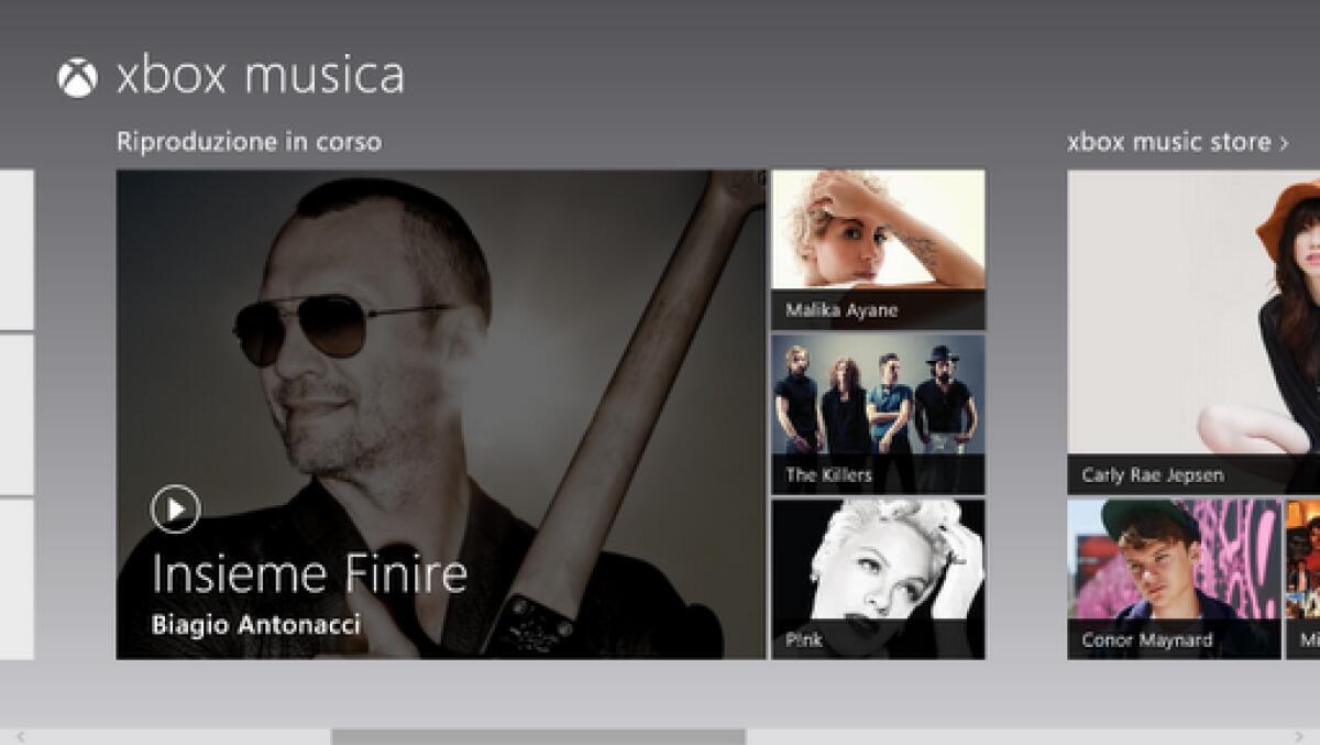 Xbox Music per Windows 8: cosa è, come funziona, quanto costa - 