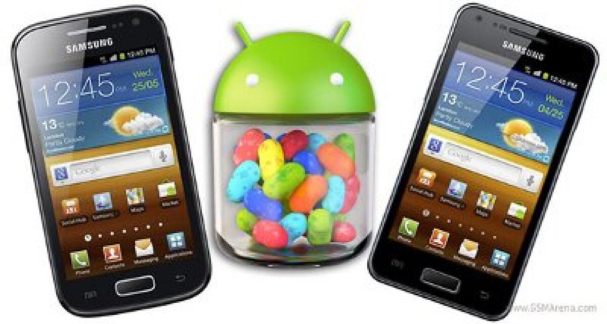 Android 4.1 Jelly Bean presto disponibile per Samsung Galaxy Ace 2 e Galaxy S Advance - 