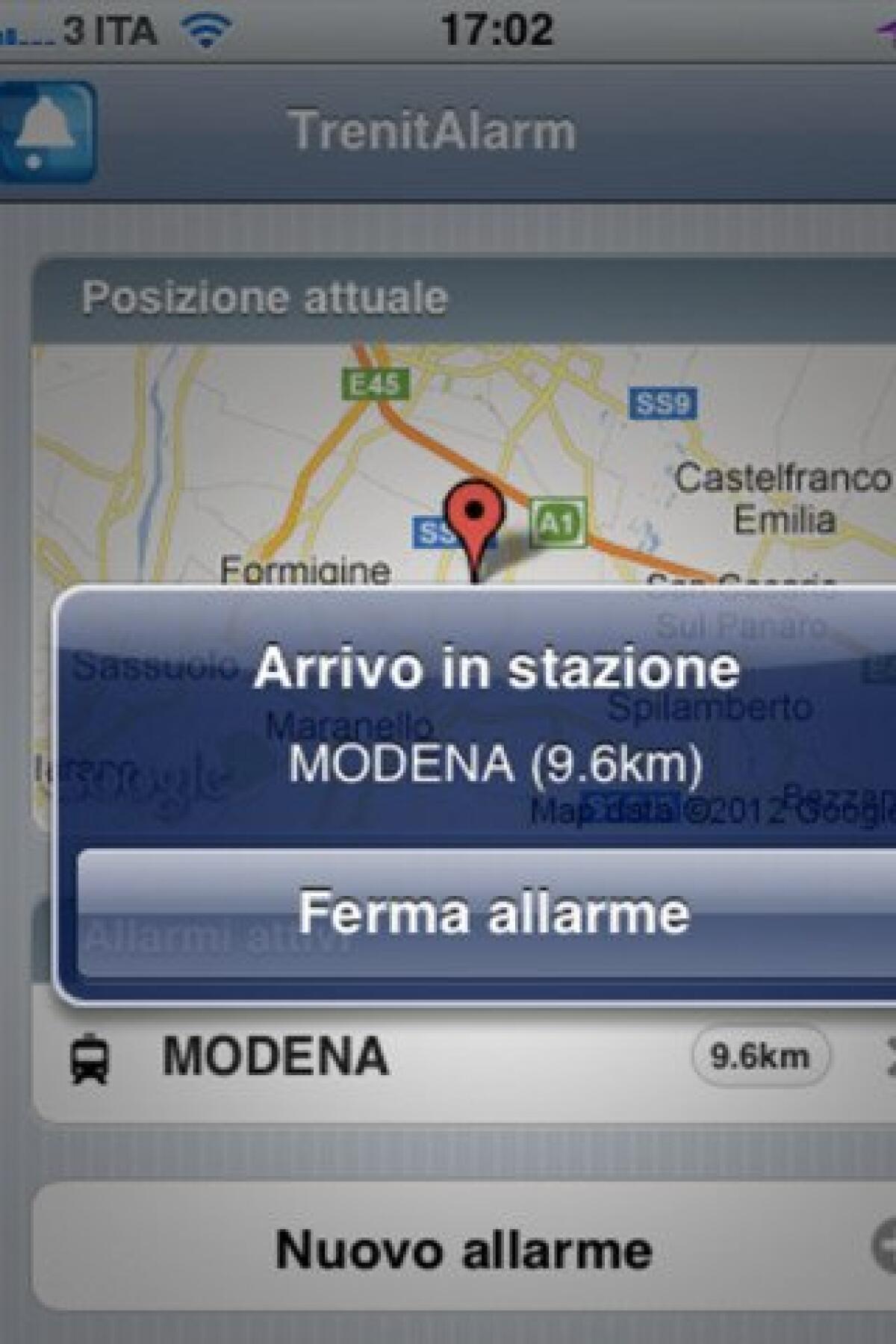 TrenitAlarm: la sveglia per il treno - 