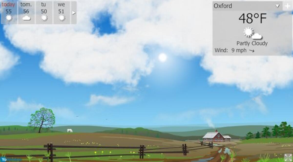 Fantastiche previsioni meteo su Windows con YoWindow - 