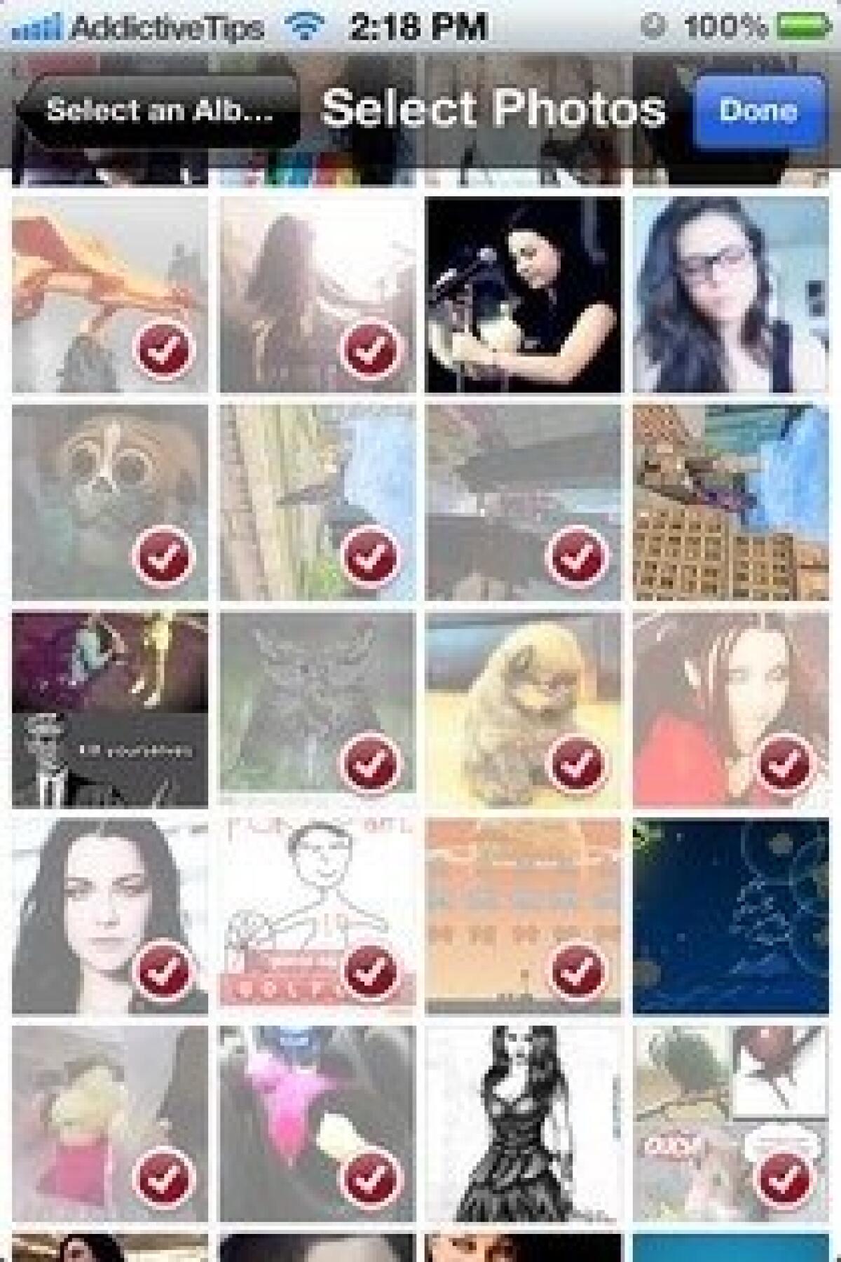 Allegare foto alle mail di iPhone e iPad con Instamail Photo - 