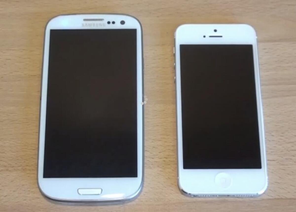 Confronto Video Samsung Galaxy S 3 vs Apple iPhone 5 - 