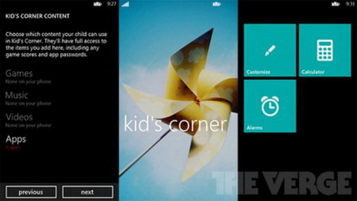 Parental Control: il controllo dei genitori su Windows Phone 8 con Kid's Corner - 