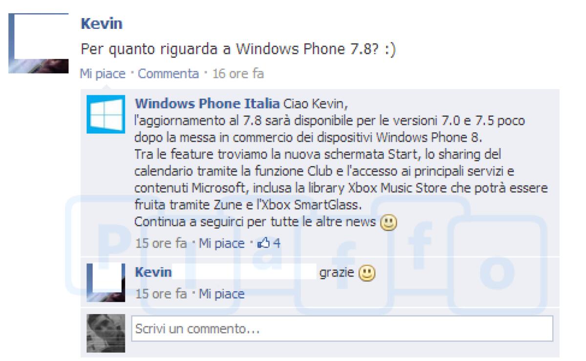 Microsoft Italia: Nuove informazioni circa Windows Phone 7.8! - 