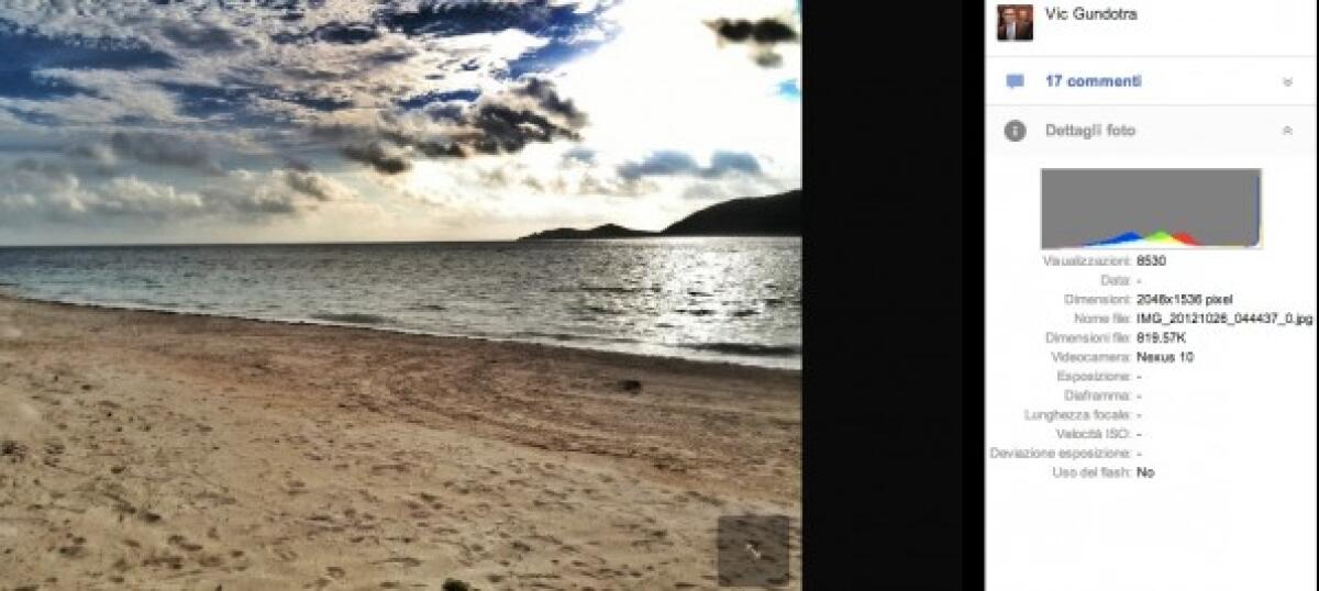 Ecco come scatta le foto il tablet Nexus 10 di Google - 