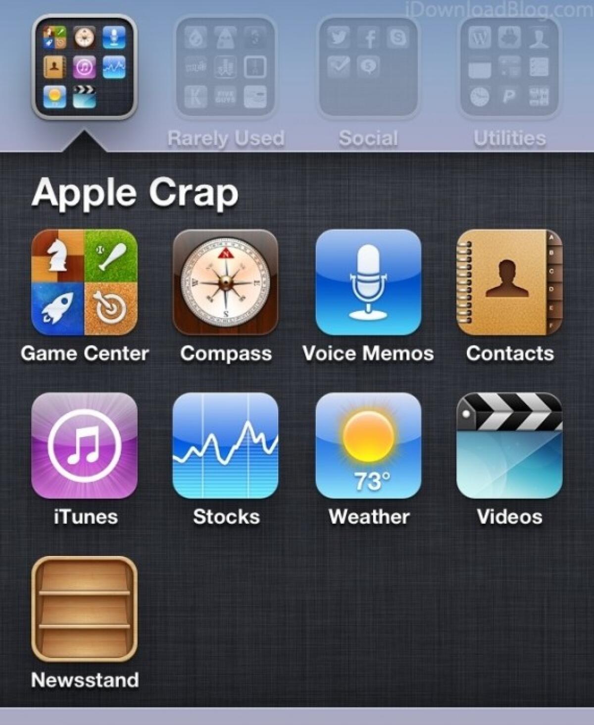 Nascondere l’icona Edicola su iPhone, iPad e iPod senza jailbreak - 