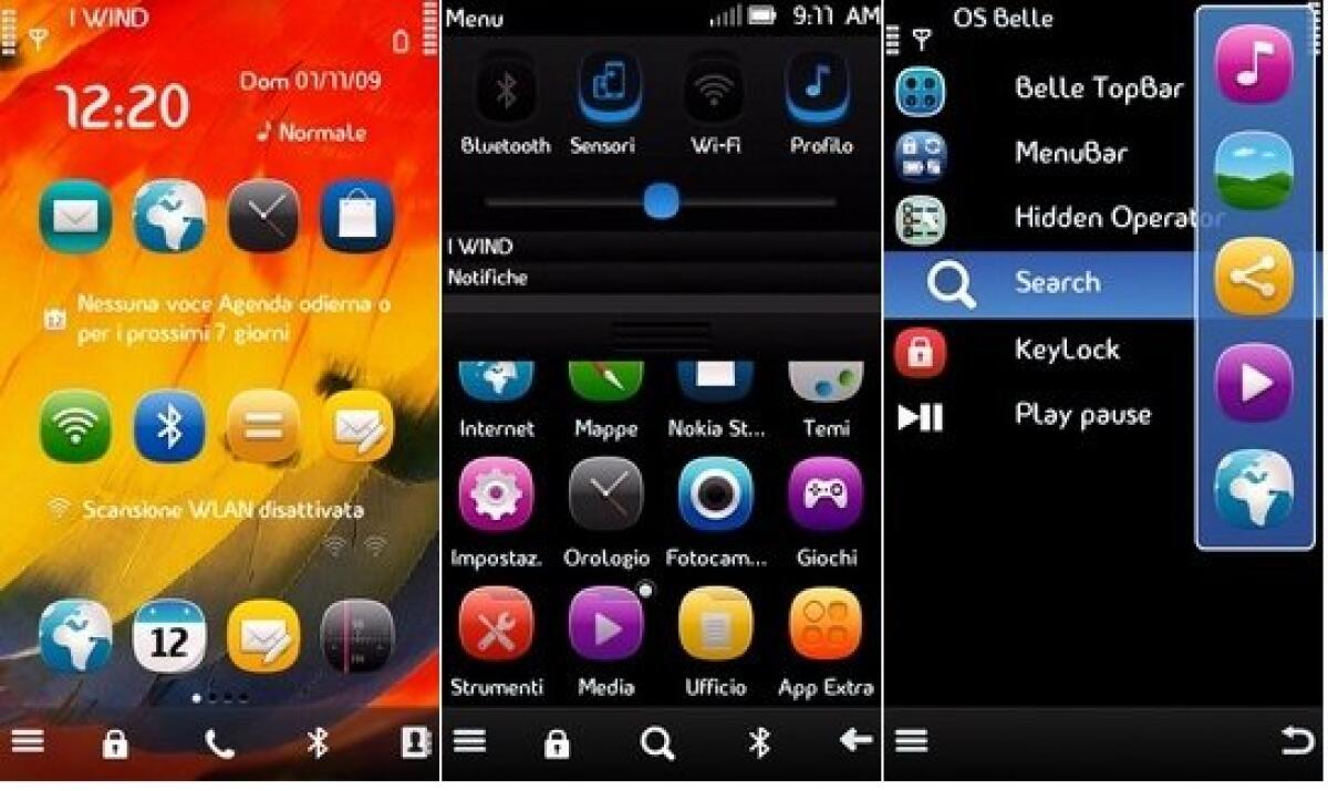 Nokia 5800: Il Custom Firmware basato su Nokia Belle si aggiorna alla versione 8.2.3. Ecco le novità! - 
