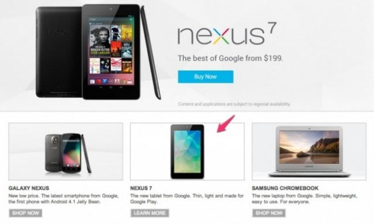Google annuncia il Nexus 7 32GB e con connessione 3G - 