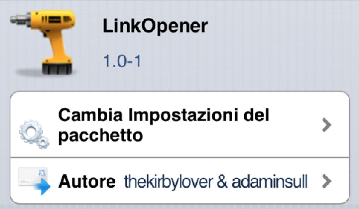 LinkOpener: i link di facebook, twitter e altri servizi nelle app ufficiali. [CYDIA] - 