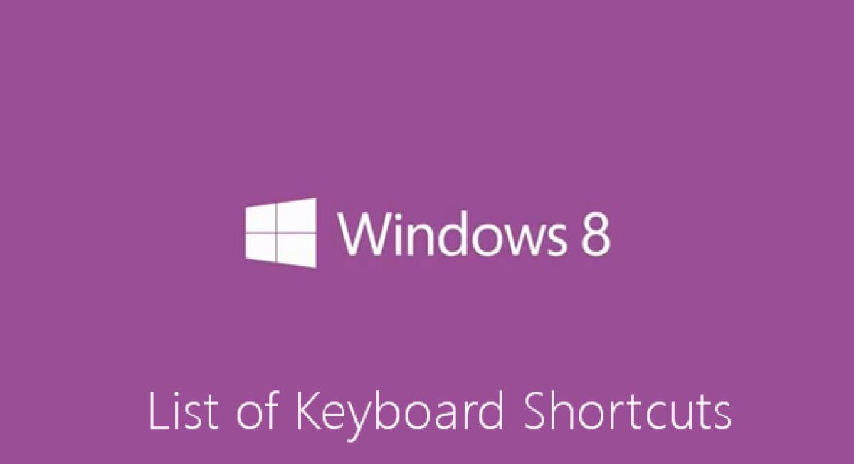 Ecco le più importanti scorciatoie da tastiera del nuovo Windows 8! - 