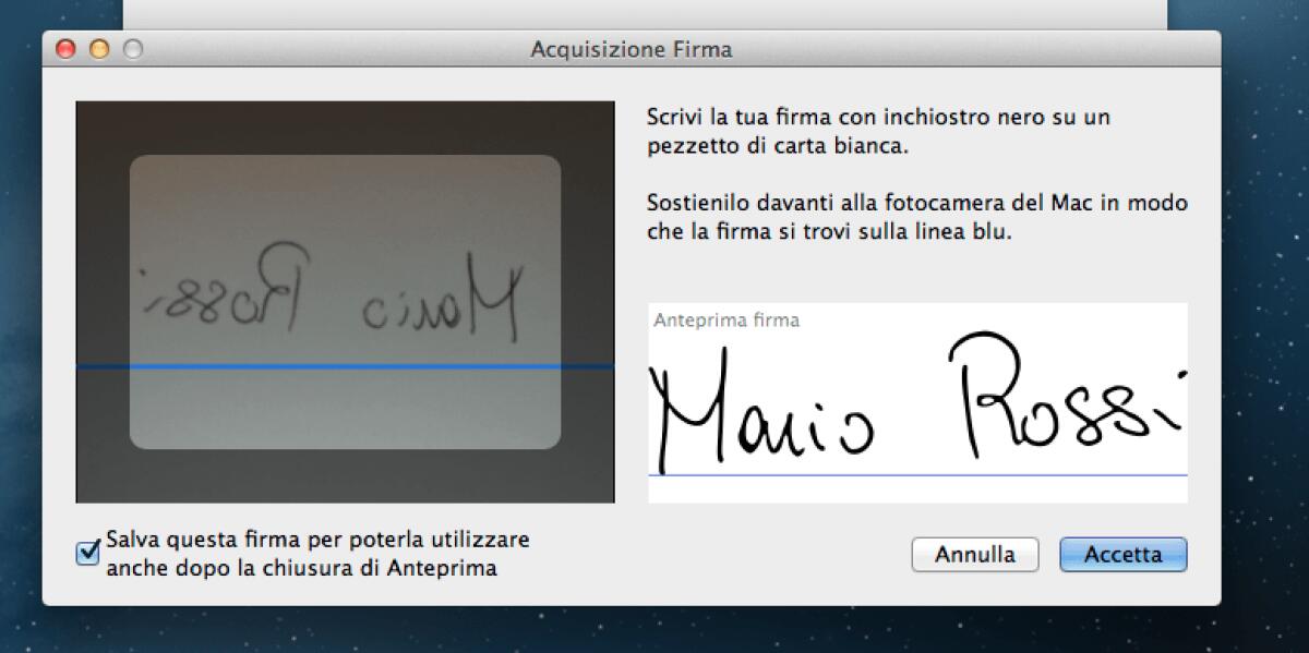 Come impostare una firma in Anteprima per firmare i PDF su Mac! - 