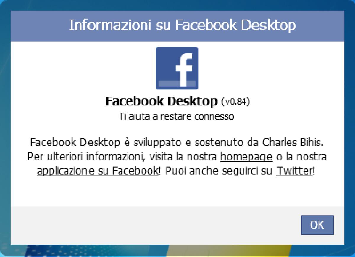 Ricevere le notifiche di Facebook sul Desktop con Facebook Desktop - 