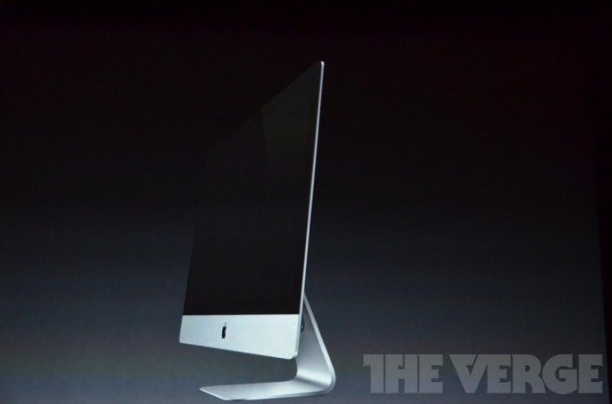 Apple presenta i nuovi iMac 2012 - 