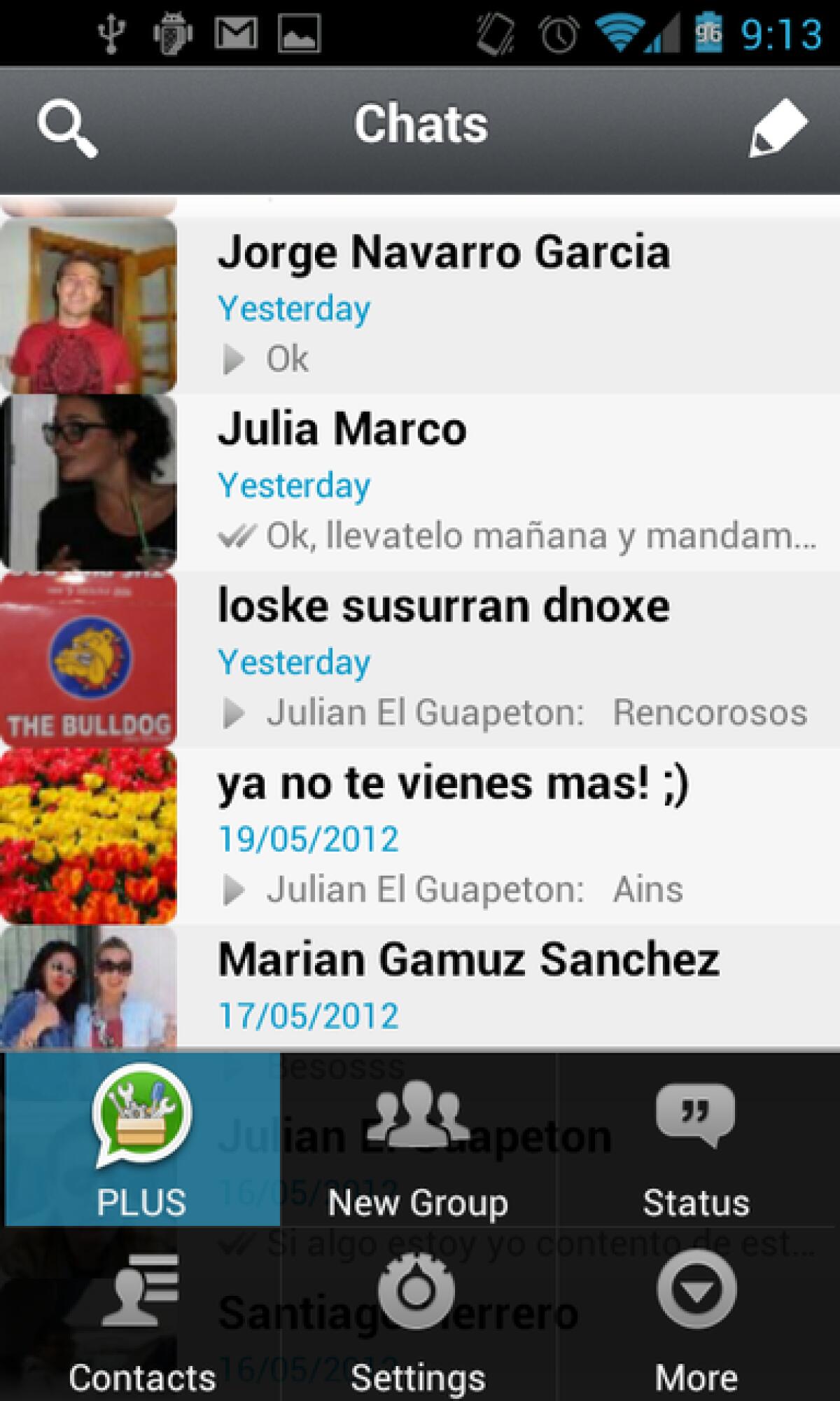 Download Versione Modificata di WhatsApp Plus v2 HoLo Style - 