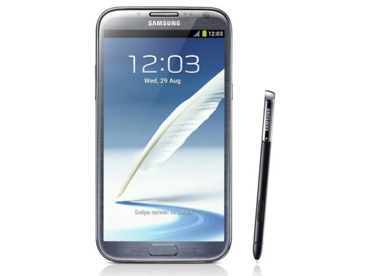 Samsung Galaxy Note 2 caduto a terra: ecco il test di resistenza - 