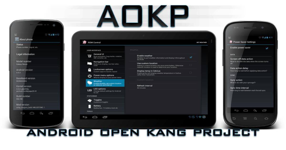 Miglior ROM per Molti Smartphone e Tablet Android: AOKP Build 5 - 
