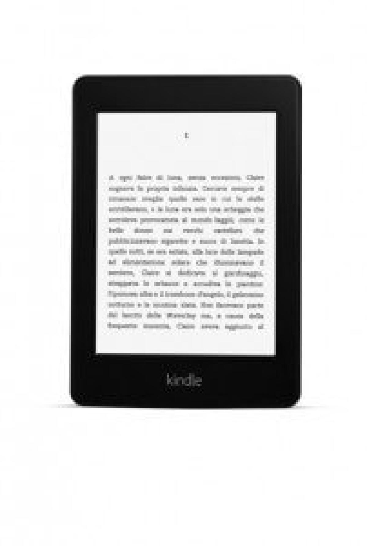 Disponibile anche in Italia l'ebook Reader Kindle Paperwhite - 
