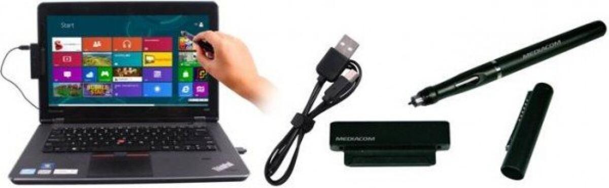 Trasformare qualsiasi schermo e display classico in uno touch con Mediacom TouchPen8 - 