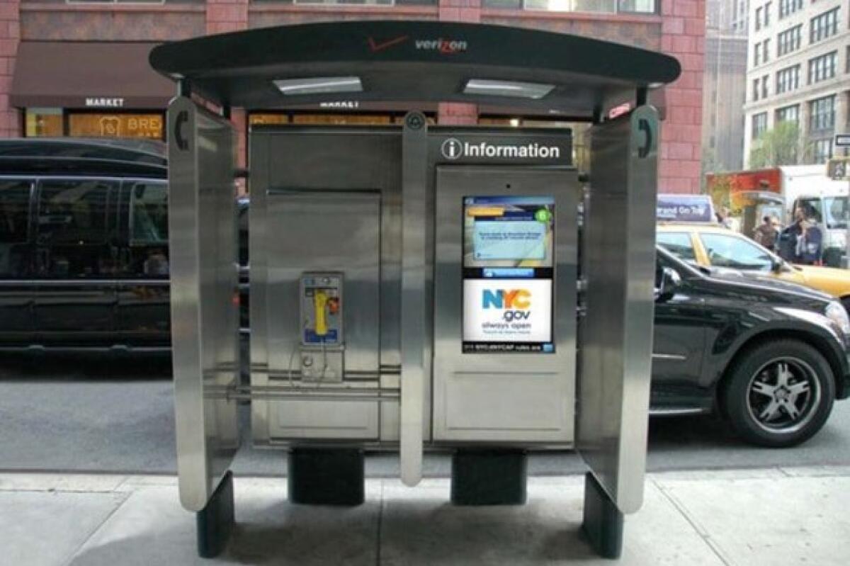 New York: addio alle cabine telefoniche, arrivano gli Smart Screen - 