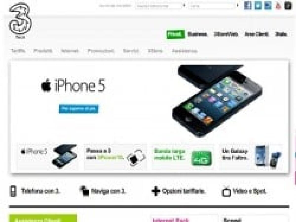 Tre Italia: ecco la nuova offerta Smartphone Pack - 