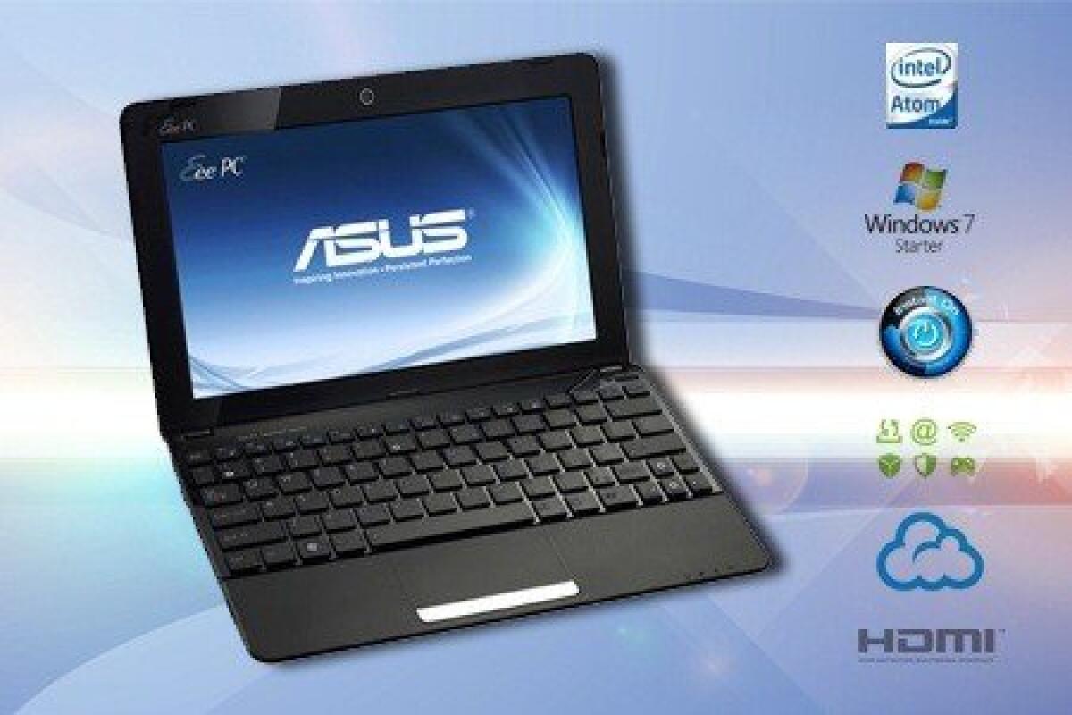Netbook Asus Eee PC con Windows 7 Starter a 199,90 €, spedizione gratuita! Affrettatevi! - 
