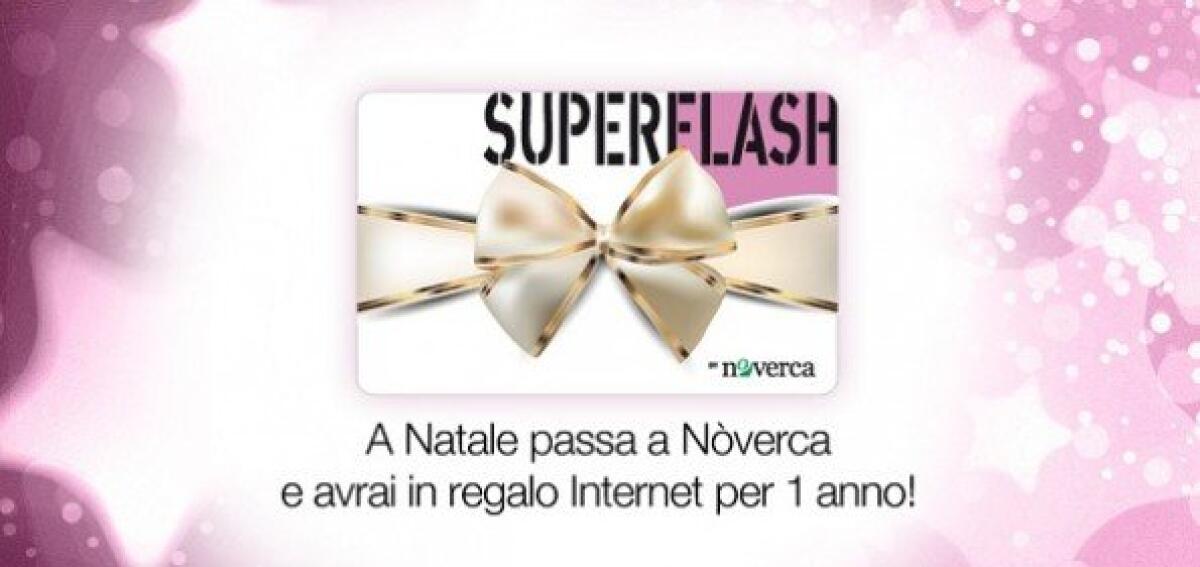 Offerte Telefonia: con Noverca Superflash Natale 2012 avete 300 minuti ed 1Gb a 10€ mensili - 