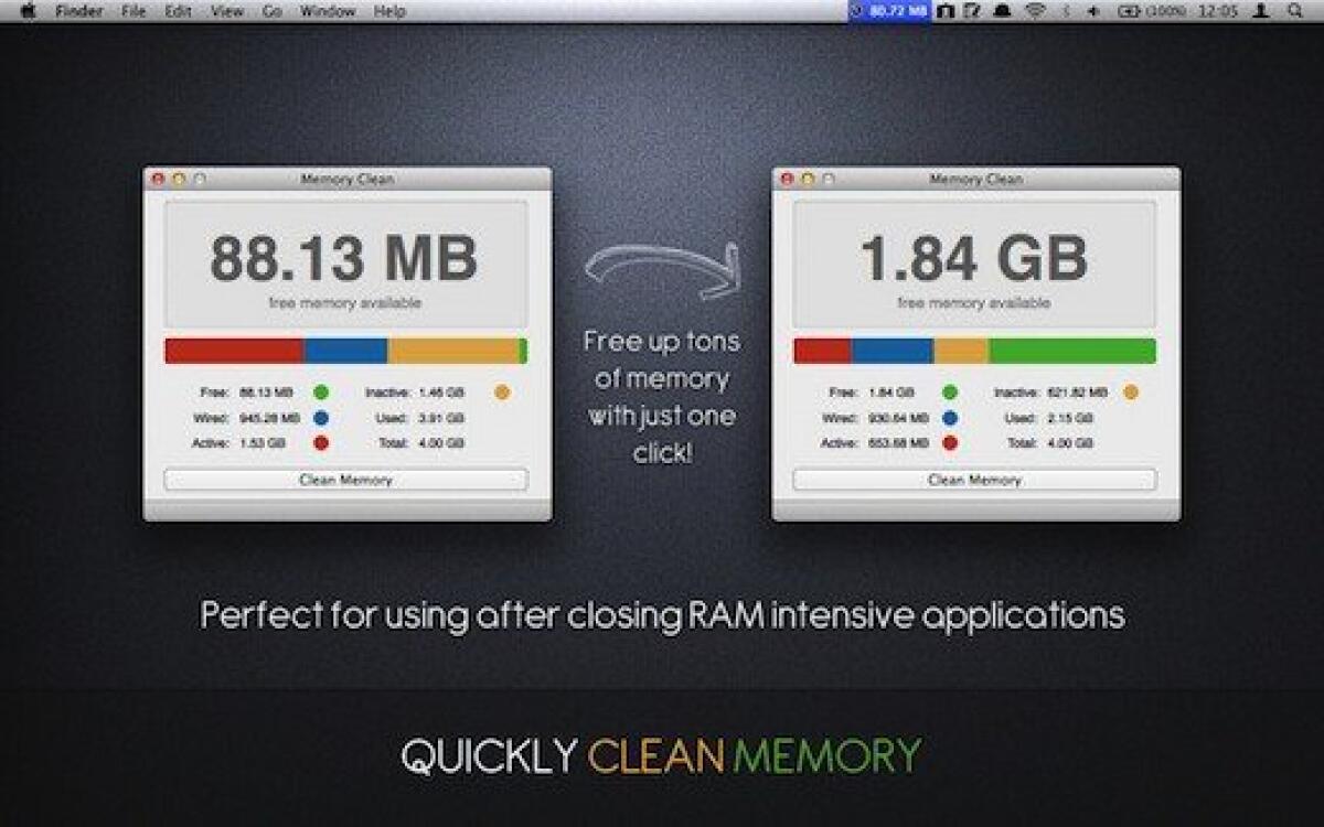 Gestire e ottimizzare la memoria RAM su Mac OS in modo automatico con Memory Clean - 
