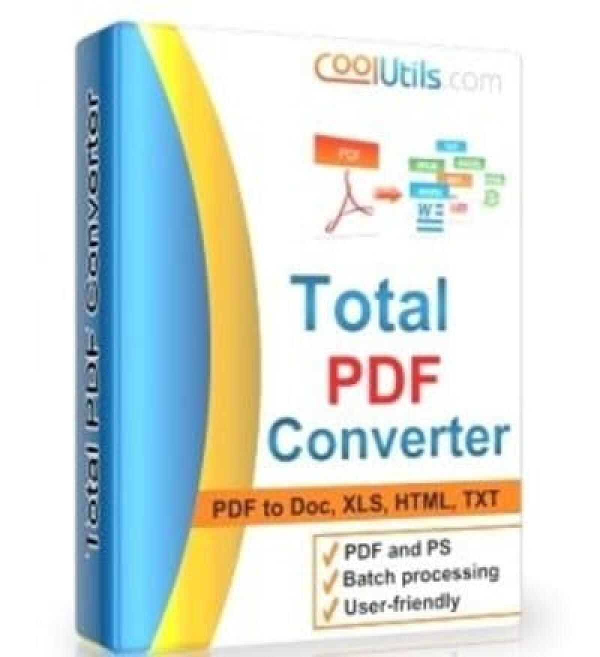 Convertire file PDF con CoolUtils Total PDF Converter - 