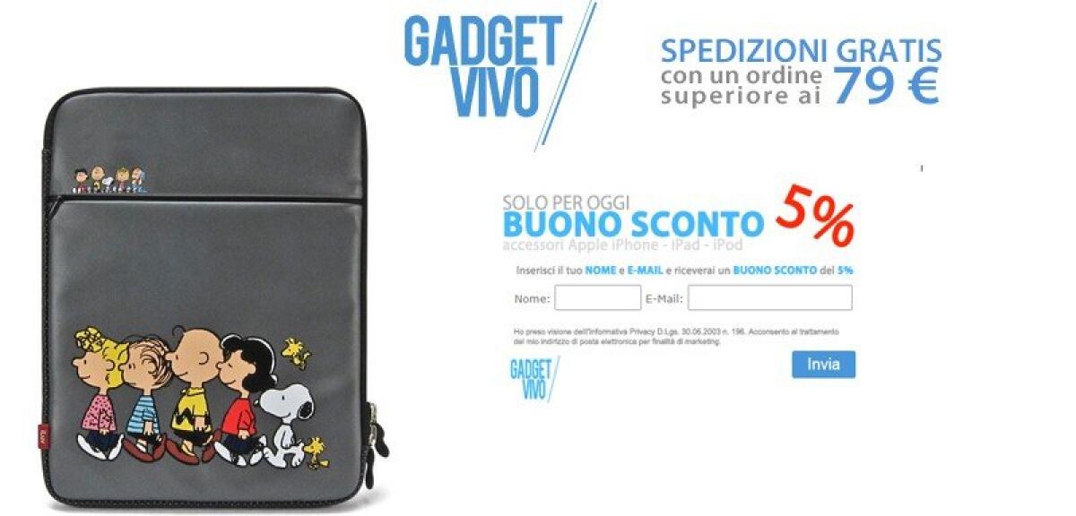 GadgetVivo inaugura una nuova linea di prodotti dedicati a Snoopy - 