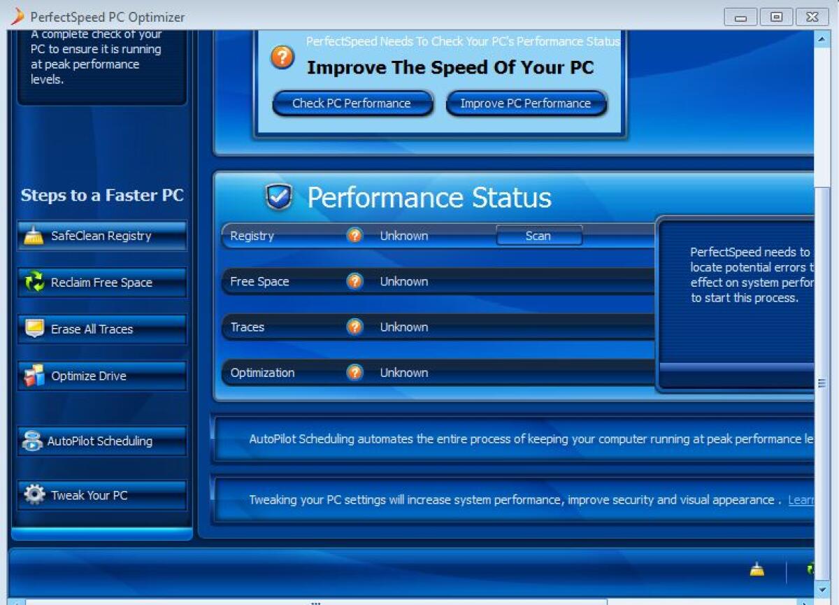 Velocizzare e ottimizzare Windows con Raxco PerfectSpeed PC Optimizer - 