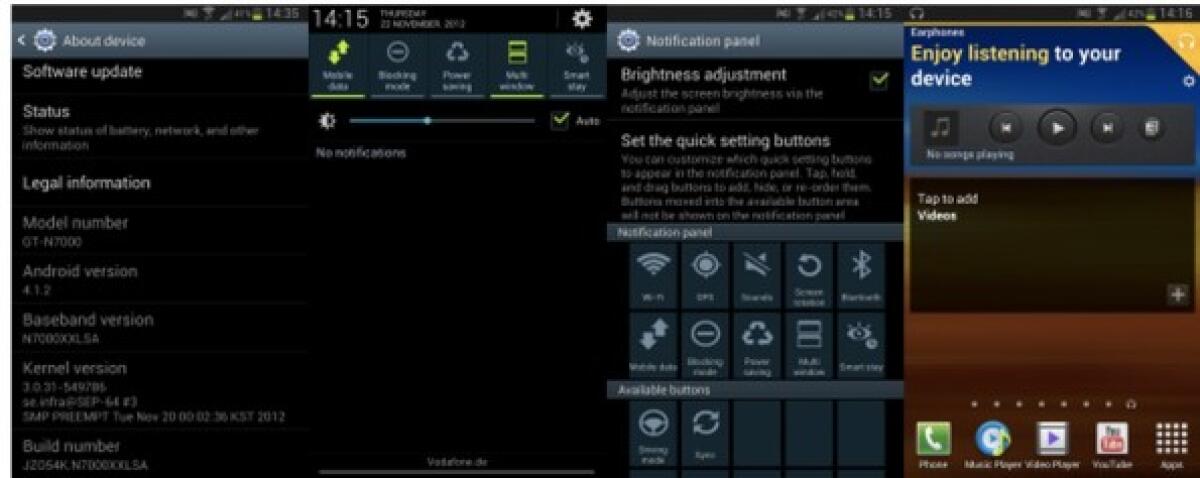 Installare Android 4.1.2 N7000XXLSA su Samsung Galaxy Note N7000 - 