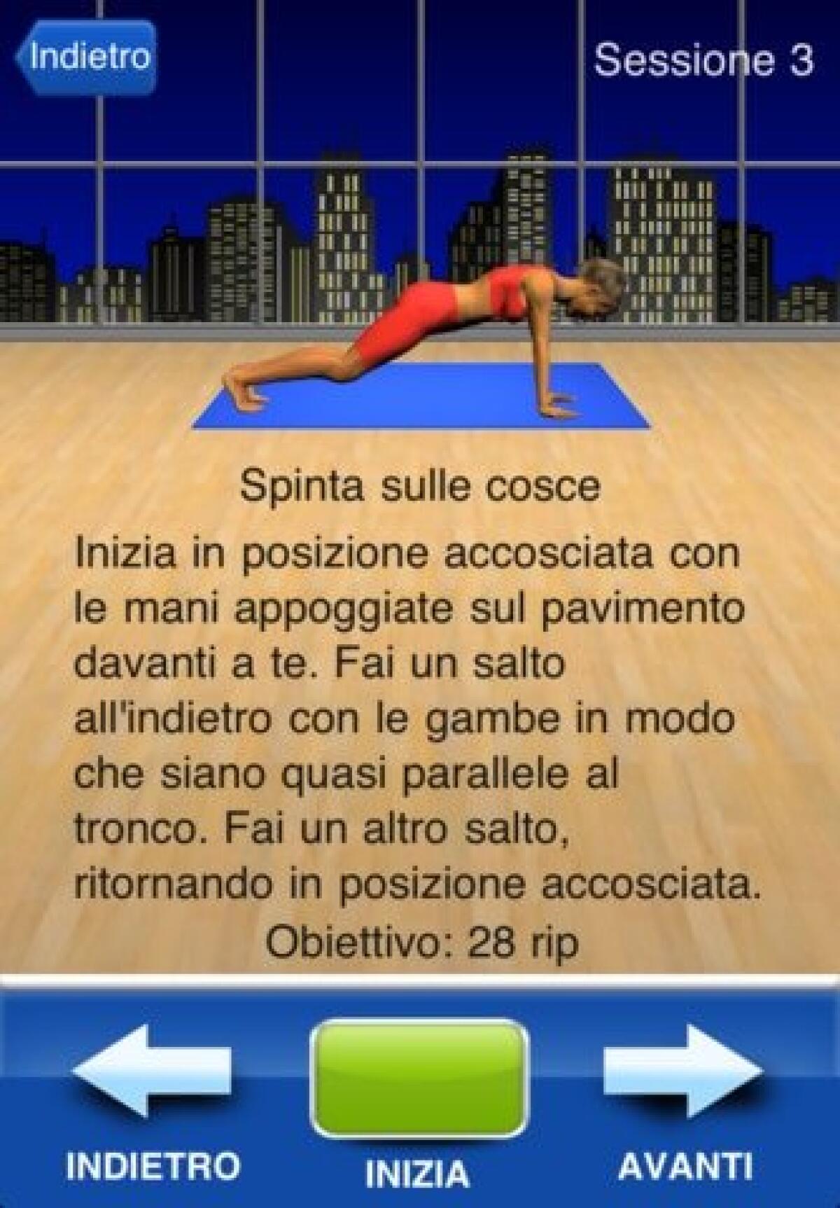 [iPhone] Perdi peso in 5 minuti: Piano di allenamento quotidiano - 