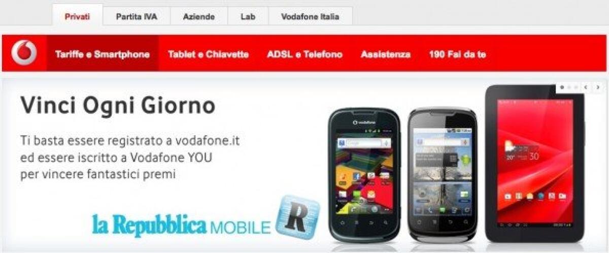 Vodafone: ecco il nuovo concorso “Vinci ogni giorno” - 