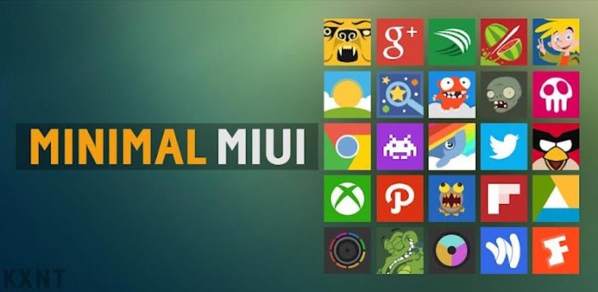 Minimal MIUI - Migliori Temi Go Launcher - 