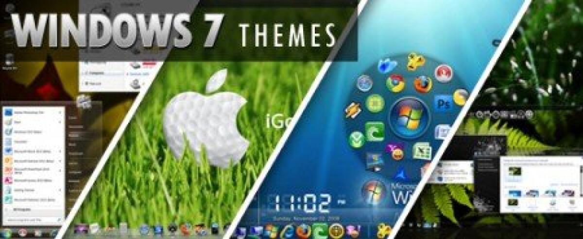 Temi Windows: 24 Skins Pack Per Windows 7 - 
