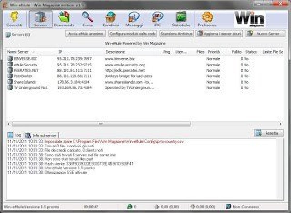 Migliore Versione di eMule 2013: Download Win eMule 2013 Italiano - 