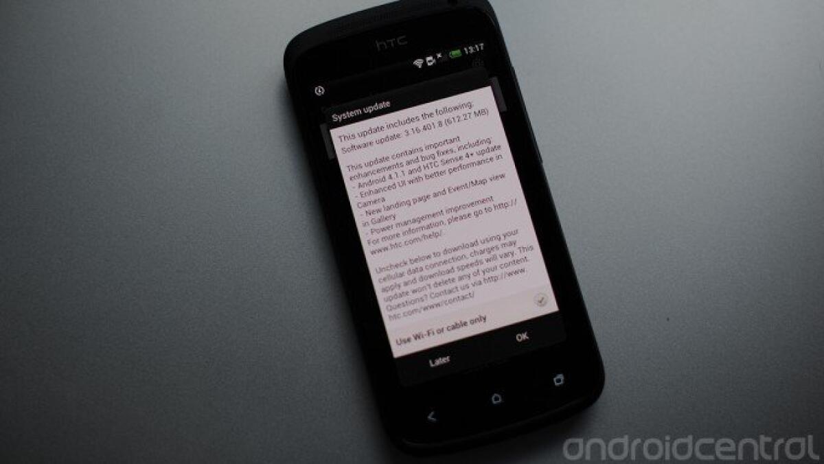 Android 4.1.1 con Sense 4+ disponibile per HTC One S - 