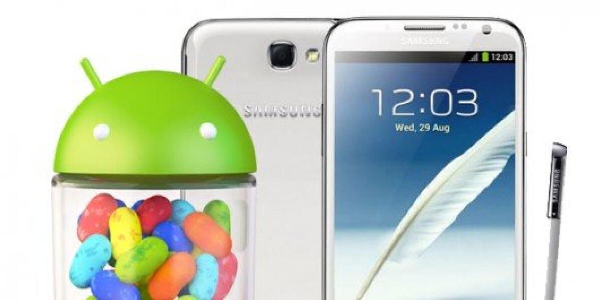 Android Jelly Bean 4.1.2 per Samsung Galaxy Note 2 - 