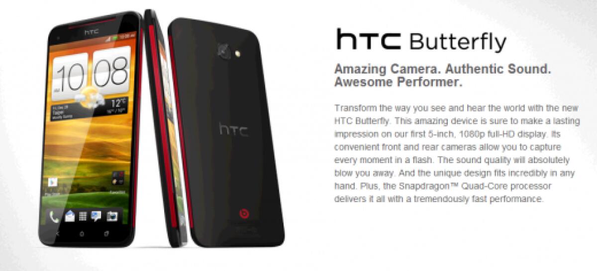 HTC Butterfly è ufficiale anche in Europa: foto, caratteristiche, scheda tecnica - 