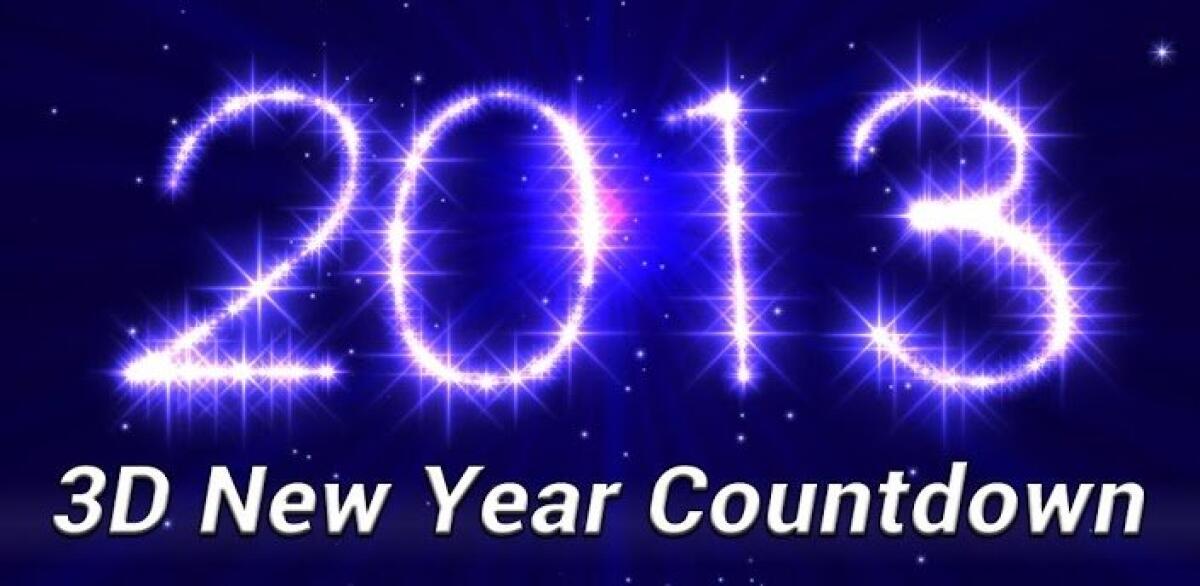3D New Year Countdown - Live Wallpaper per Android - 